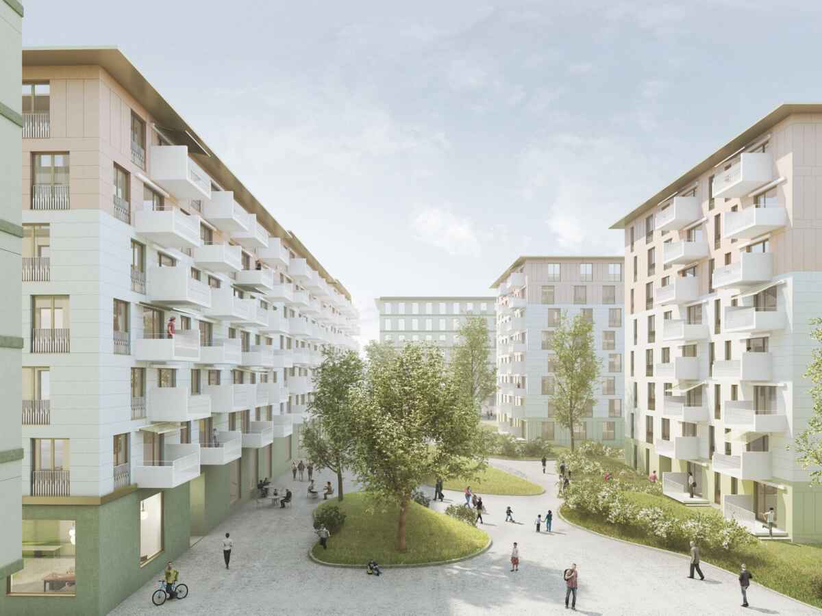Wohn- und Gewerbeensemble «COSMOS», Dübendorf