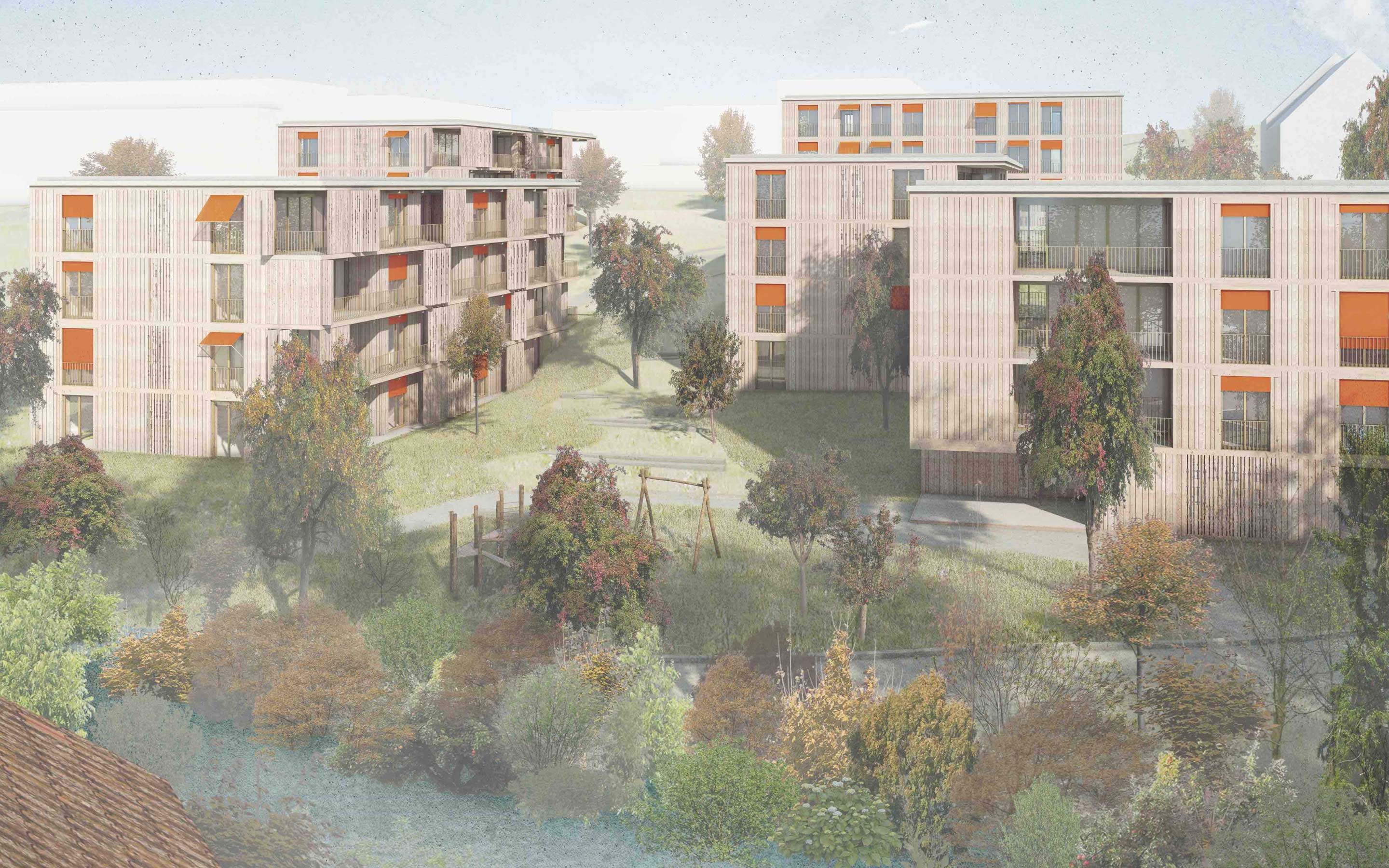 Wohnüberbauung «Im Eich», Gossau — Züst Gübeli Gambetti